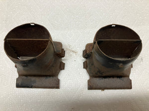 62 63 64 65 Nova Chevy II Pair of Defroster Ducts