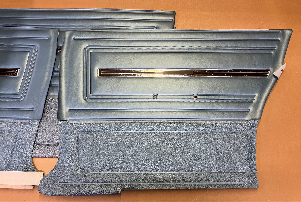 66 Chevelle Coupe Door Panels Front and Rear new PUI 1966 Malibu