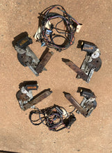 Load image into Gallery viewer, 70 71 72 Chevelle 2 Door HT and Convertible Power Window Regulators Motors Harness (Original) 6 Pieces A Body Skylark Cutlass Tempest LeMans 1970 1971 1972