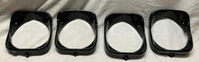 Load image into Gallery viewer, 68 Chevelle Headlight Bezels Blacked Out 4 pieces 1968