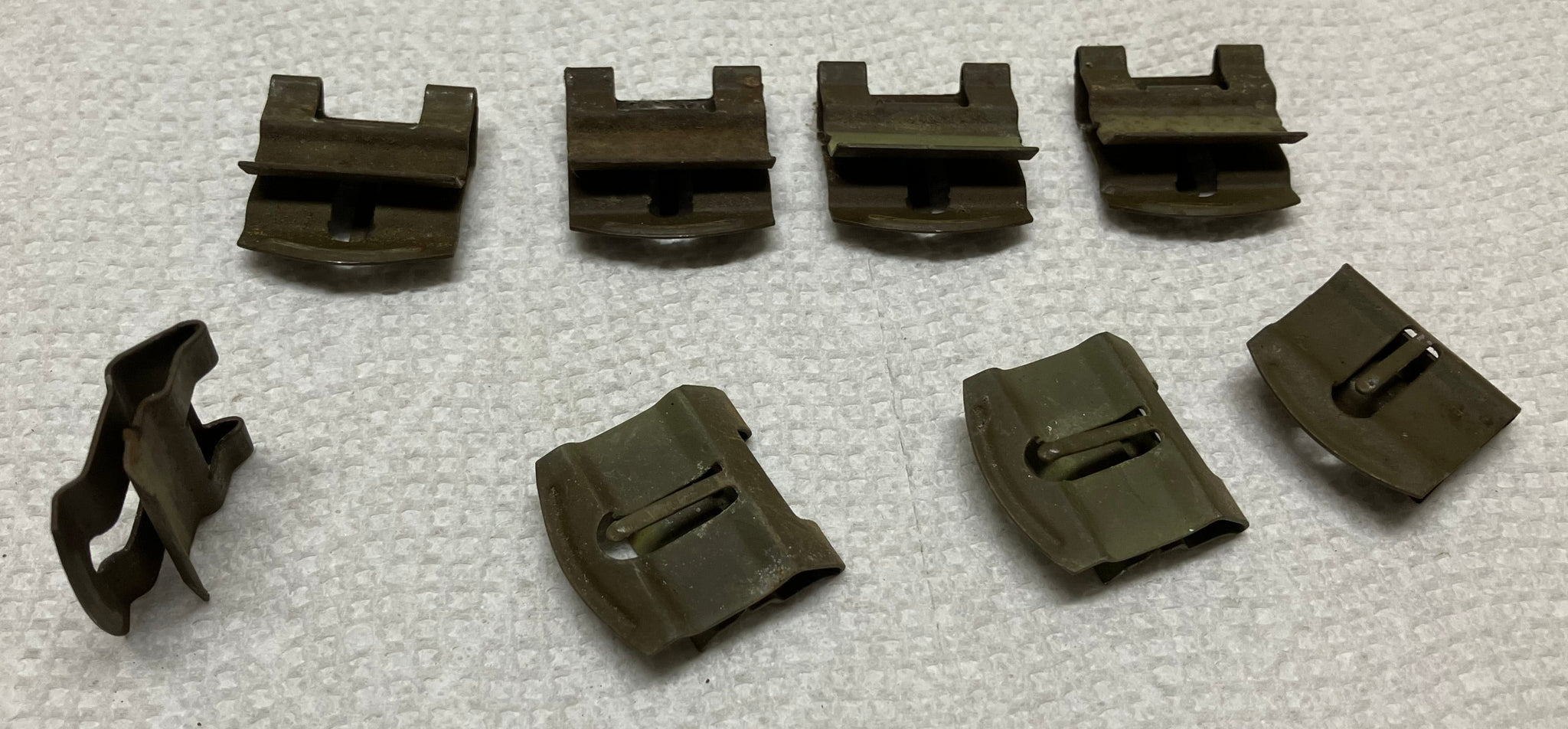 Dynacorn 1966-1967 Chevelle Sedan Rear Headliner Molding - 3 Piece Set (M1460J)