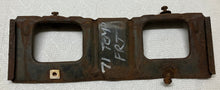 Load image into Gallery viewer, 71 72 Tempest Front Tag Bracket (Original) 1971 1972