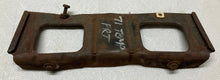 Load image into Gallery viewer, 71 72 Tempest Front Tag Bracket (Original) 1971 1972