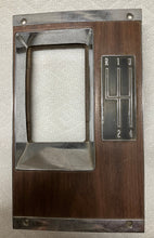 Load image into Gallery viewer, 68 Camaro 4 Speed Console Shifter Plate Walnut Original SS Z28 RS 1968