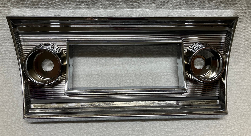 67 Chevelle Radio Face Plate SS El Camino 1967