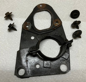 67 Chevelle Steering Column Clamp with Upper Clutch Rod Boot Clamp (Original) SS El Camino 1967