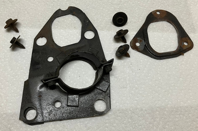 67 Chevelle Steering Column Clamp with Upper Clutch Rod Boot Clamp (Original) SS El Camino 1967