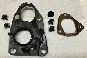 67 Chevelle Steering Column Clamp with Upper Clutch Rod Boot Clamp (Original) SS El Camino 1967