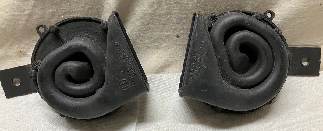 70 Chevelle Horns Pair High and Low Notes Original SS El Camino Malibu 1970