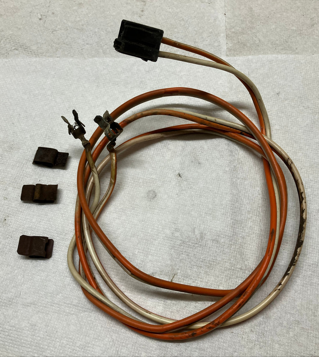 64 65 A-Body Dome Light Harness and Clips 2 Door Hardtop Original SS Chevelle 1964 1965