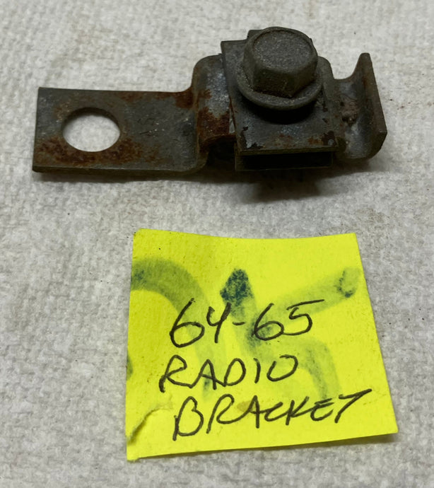 64 65 Chevelle Radio Bracket El Camino Original SS 1964 1965