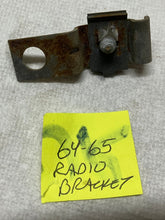 Load image into Gallery viewer, 64 65 Chevelle Radio Bracket El Camino Original SS 1964 1965