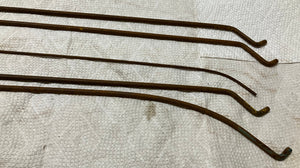 65 Chevelle A-Body Headliner Bows 2 Door Hardtop 5 Piece Original SS 1965