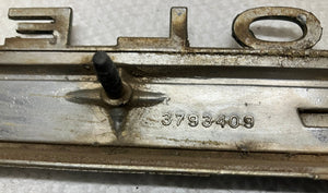 63 Chevy II Nova Trunk Emblem # 3793409 (Original) 1963