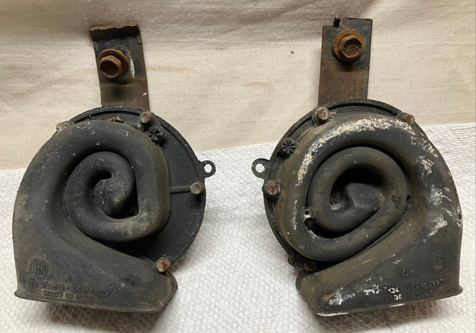 69 Impala pair Horns Original Bel Air Biscayne Caprice 1969