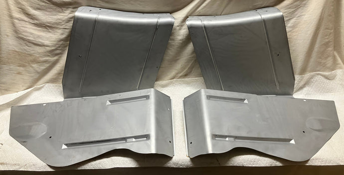 67 68 69 Camaro Convertible Rear Armrest Panel Set 4 Piece SS RS Firebird 1967 1968 1969