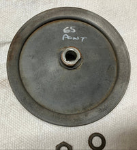 Load image into Gallery viewer, 65 Bonneville Power Steering Pump Pulley with A/C 9779020 Original Catalina Grand Prix 1965