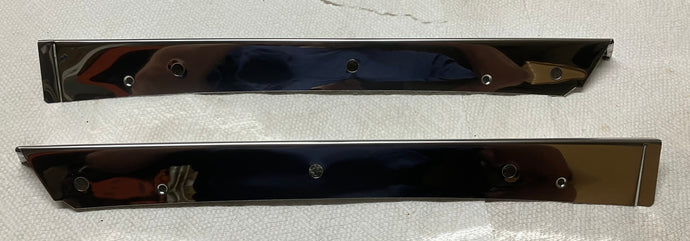 67 68 69 Camaro Convertible Outer Pillar Moldings 2 pc set SS Firebird 1967 1968 1969