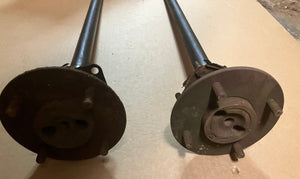 62 63 Chevy II Nova Rear Axle Shafts LH and RH Original 1962 1963