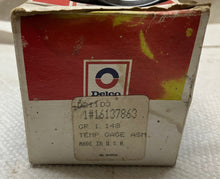 Load image into Gallery viewer, 80 81 82 83 84 85 86 87 Chevrolet and GMC C/K Truck NOS Temperature Gauge 16137863