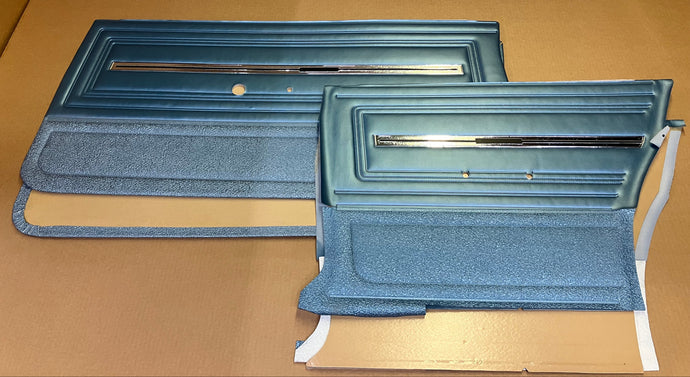 66 Chevelle Coupe Door Panels Front and Rear new PUI 1966 Malibu and SS