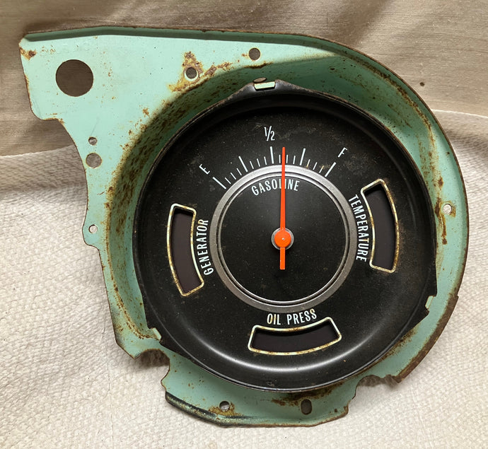 69 Chevelle Fuel Gauge for warning light dash Original El Camino 1969