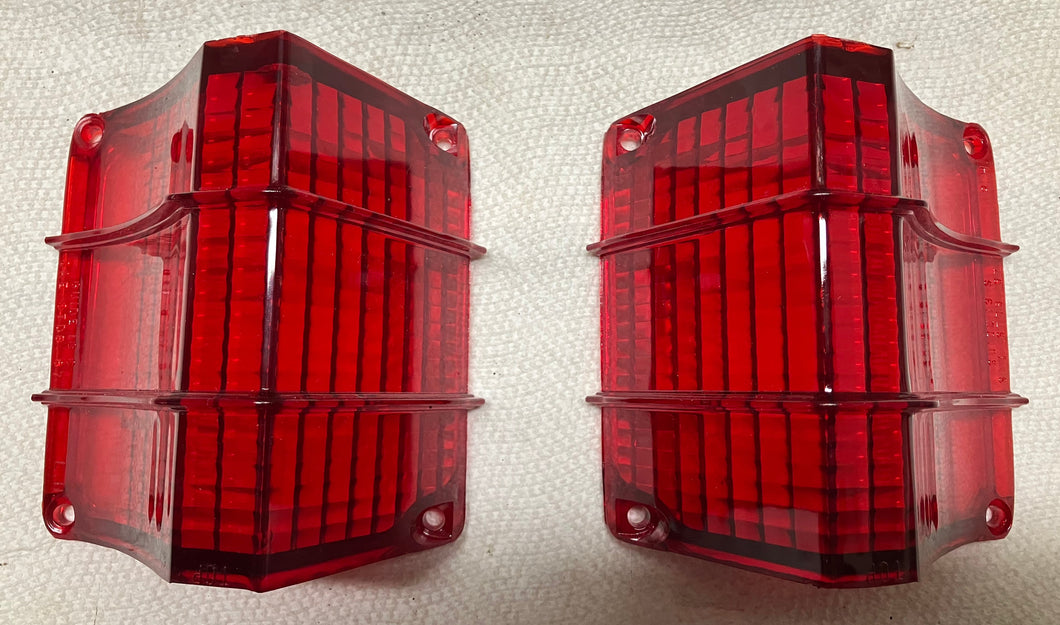 67 El Camino Taillight Lens Pair 1967