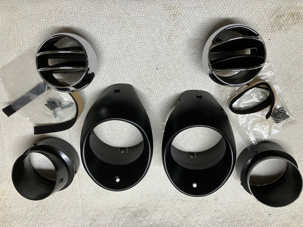 66 67 Chevelle A/C Air Vent Set (6 piece) El Camino 1966 1967