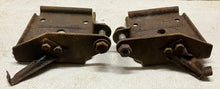 Load image into Gallery viewer, 62 63 64 65 66 67 Chevy II Nova Rear Spring Plates with Cable Brackets Original 1962 1963 1964 1965 1966 1967