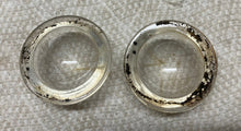Load image into Gallery viewer, 64 65 Chevelle License Plate Light Lenses Glass Original Pair 1964 1965 El Camino 67 68 69 70 C10 Tag Light Lenses