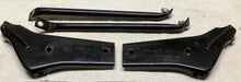 Load image into Gallery viewer, 66 67 Chevelle Rear Bumper Brackets 3872191 3872192 4 pc Original SS 1966 1967