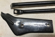 Load image into Gallery viewer, 66 67 Chevelle Rear Bumper Brackets 3872191 3872192 4 pc Original SS 1966 1967