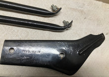 Load image into Gallery viewer, 66 67 Chevelle Rear Bumper Brackets 3872191 3872192 4 pc Original SS 1966 1967