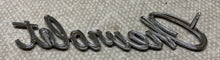Load image into Gallery viewer, 67 Camaro Header Panel or Trunk Lid Emblem Chevrolet Script 1967 - Sundellauto Specialties