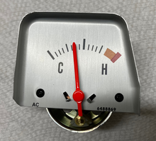 Load image into Gallery viewer, 68 69 Camaro Console Temp Gauge Silver Face SS 1968 1969