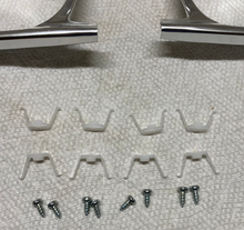 Load image into Gallery viewer, 66 Chevelle Taillight Bezels LH RH with Clips SS Malibu 1966 - Sundellauto Specialties