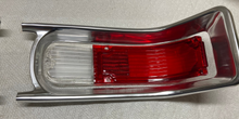Load image into Gallery viewer, 66 Chevelle Taillight Bezels Taillight Lenses Backup Light Lenses Bezel Retaining Clips SS 1966