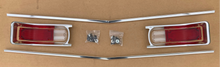Load image into Gallery viewer, 66 Chevelle Taillight and Trunk Panel Molding Kit SS 1966 - Sundellauto Specialties