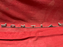 Load image into Gallery viewer, 66 67 Tempest Tailpanel PONTIAC Emblem Original 1967 - Sundellauto Specialties