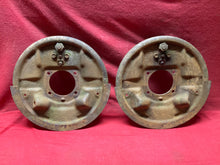 Load image into Gallery viewer, 65 66 67 68 69 70 Impala Biscayne Belair Rear Backing Plates 10 and 12 Bolt SS 1966 - Sundellauto Specialties