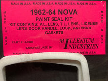 Load image into Gallery viewer, Paint Seal Gasket Kit - 62 63 64 Chevy II Nova