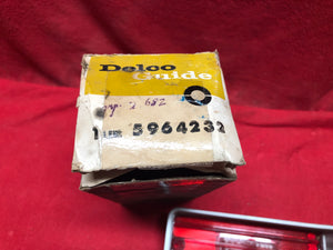 NOS 1970 Biscayne Bel Air Taillight Lens With Backup Lens RH GM 5964232 - Sundellauto Specialties