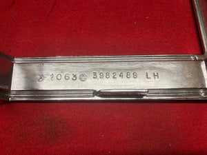 NOS 71 Chevelle Station Wagon El Camino Park Light Bezels, Pair - Sundellauto Specialties