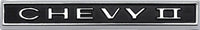 Grille Emblem - "CHEVY II" - 66 Chevy II Nova