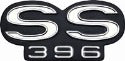 67 Chevelle Super Sport Grille Emblem - "SS 396"