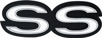 Grille Emblem - "SS" - 68-69 Chevy II Nova; 67 Camaro (Rally Sport)