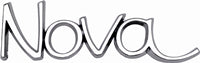 Emblem - "Nova" - For 68 Rear Quarter Panel & 69-72 Front Fender (Sold Each) - 68-72 Chevy II Nova