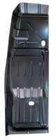 68, 69, 70, 71, 72, 73, 74 Chevy II Nova Full Length Floor Pan Half Right Hand