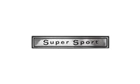 Dash Emblem - "Super Sport" - 66 Chevelle (SS)