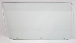 Door Glass w/ 3 Holes - Clear - RH - 65 GM A-Body Coupe